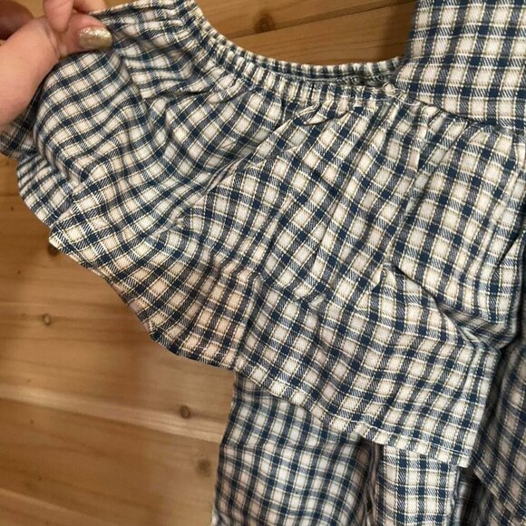 Hayden - Blue And White Gingham Cold - Picture 4 of 8